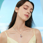 Mom Heart Pendant Necklace