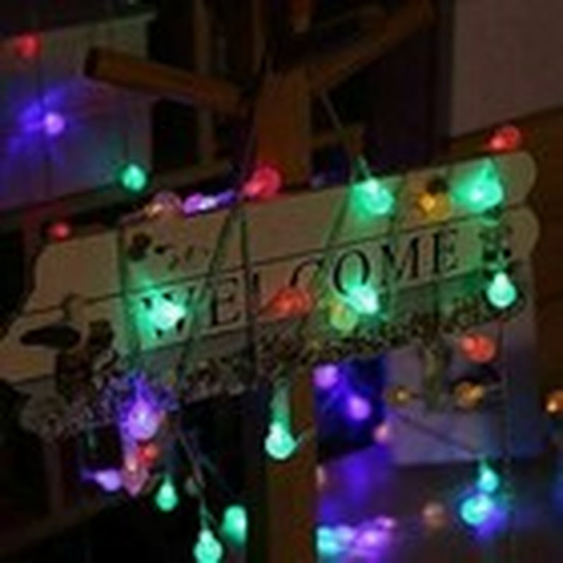 LED Ball Solar Light Party Fairy Outdoor Retro Ball String Lights Patio Garden