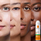 La Roche-Posay Anthelios Invisible Fresh Mist Sunscreen SPF50, Anti-Shine Spray for Oily Skin, Broad Spectrum UVA UVB Protection, Infrared Pollution Shield, Water Resistant, On-The-Go, 75Ml