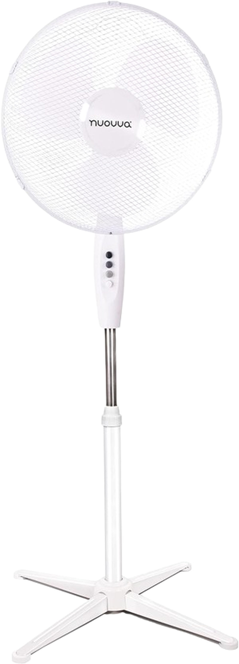 PEDESTAL COOLING FAN DESK FANS ADJUSTABLE STAND STANDING HOME OFFICE by Nuovva