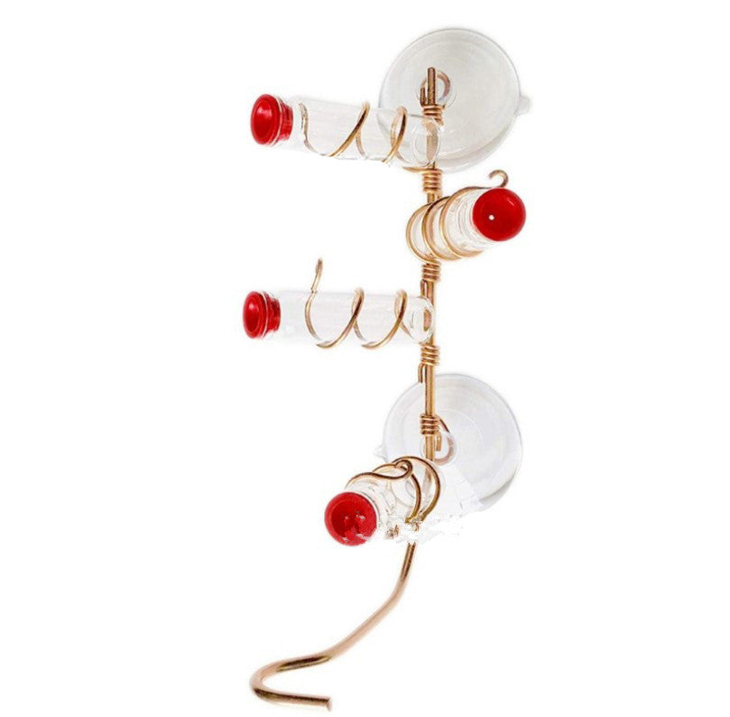 Hummingbird Feeder with Suction Cup — Easy Clean