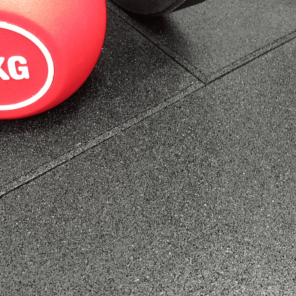 30mm Sprung PRO Rubber Gym Floor Tile