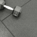 30mm Sprung PRO Rubber Gym Floor Tile
