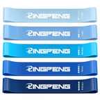 Different Resistance Bands Yoga Band Fitness Exercise Training Hip Tension Band Leg Squat Dance Elastic Loop Stretch Band