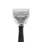 Original Shaving Kit for Men - Razor Handle, 3 Razor Blade Refills, Foaming Shave Gel, and Travel Blade Cover - German Engineered - Charcoal