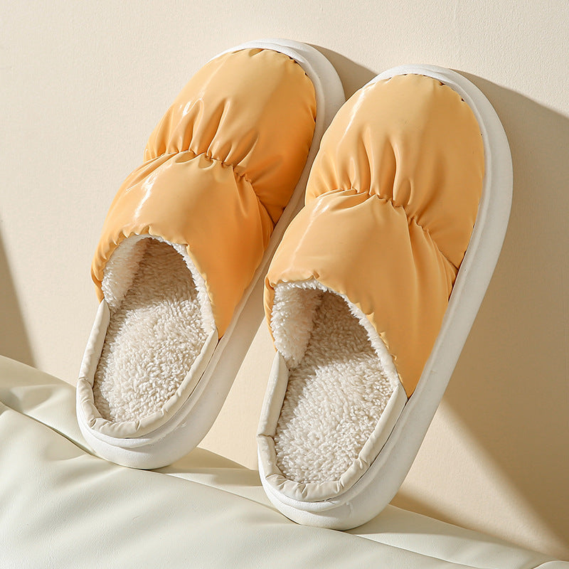 Padded House Slippers with Thick Sole