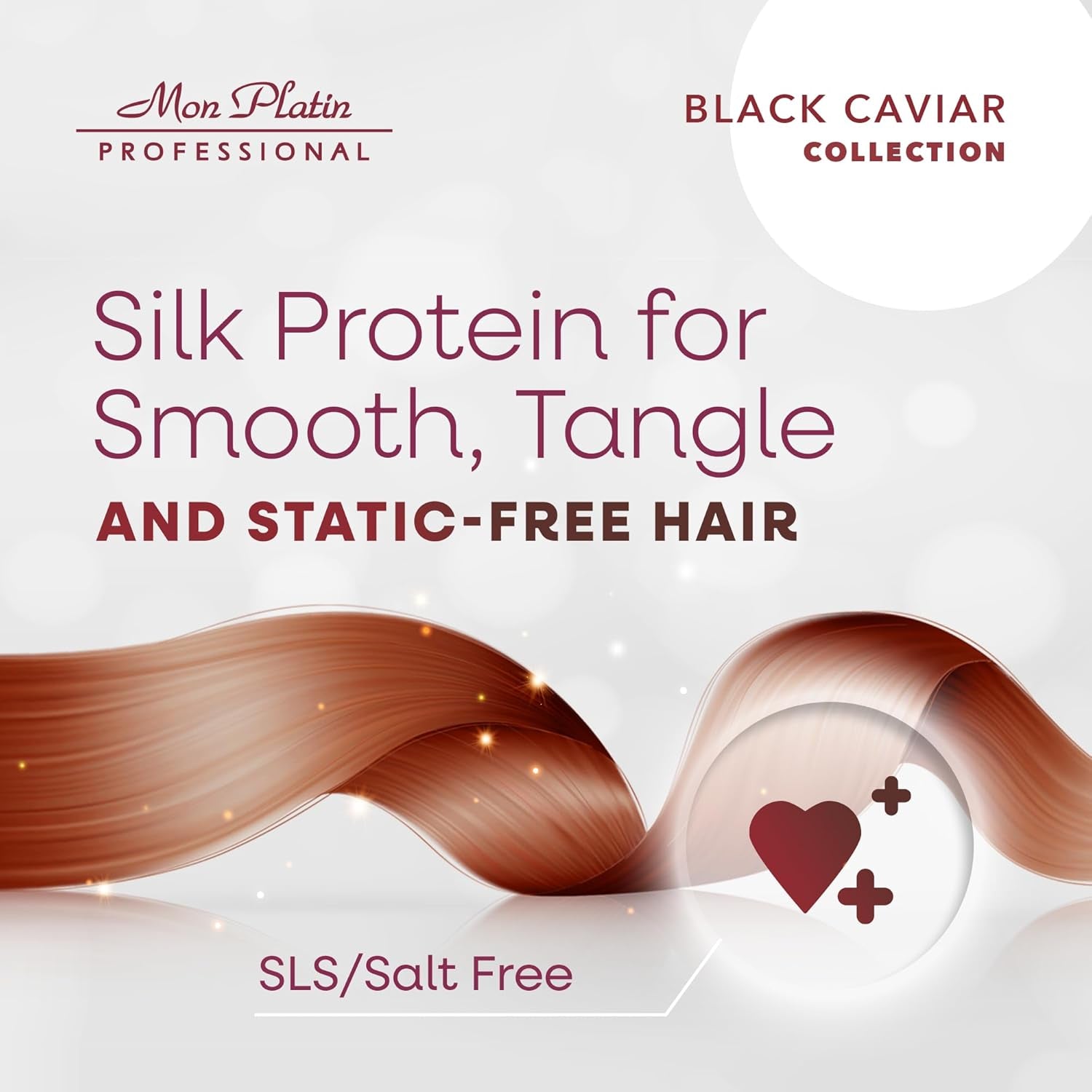 Black Caviar Hair Mask with Natural Silk Protein for Dry, Colored Hair, Enriched with Black Caviar, Hair Mask for Damaged Hair, Deep Conditioning Hair Mask, Sls/Salt Free 100ML