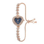 Diamond Flower Chain Women's Watch