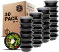 Meal Prep Containers [21 Pack] Bowls with Lids, Food Storage Bento Box, Plastic, 21-Pack