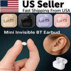 2026 NEW Mini Earbuds Invisible Sleep Headphone Bluetooth 5.2 Earphones Wireless