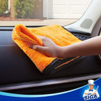 Professional Premium Microfiber Towels for Household Cleaning and Car Washing, Dual-Sided Auto Detailing Towels, Gold, 15.7 X 23.6 Inch, 6 Pack