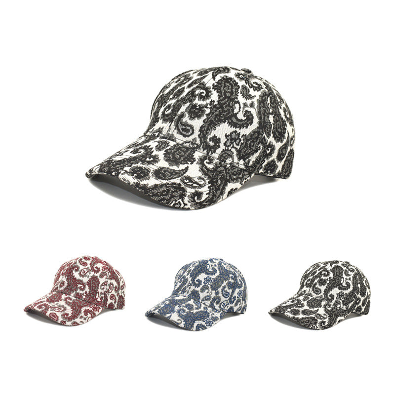 Paisley Print Baseball Cap