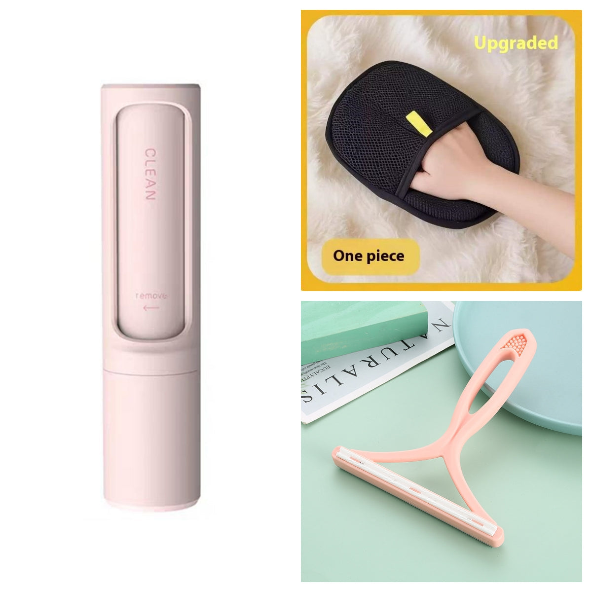2-in-1 Pet Hair Remover & Lint Roller