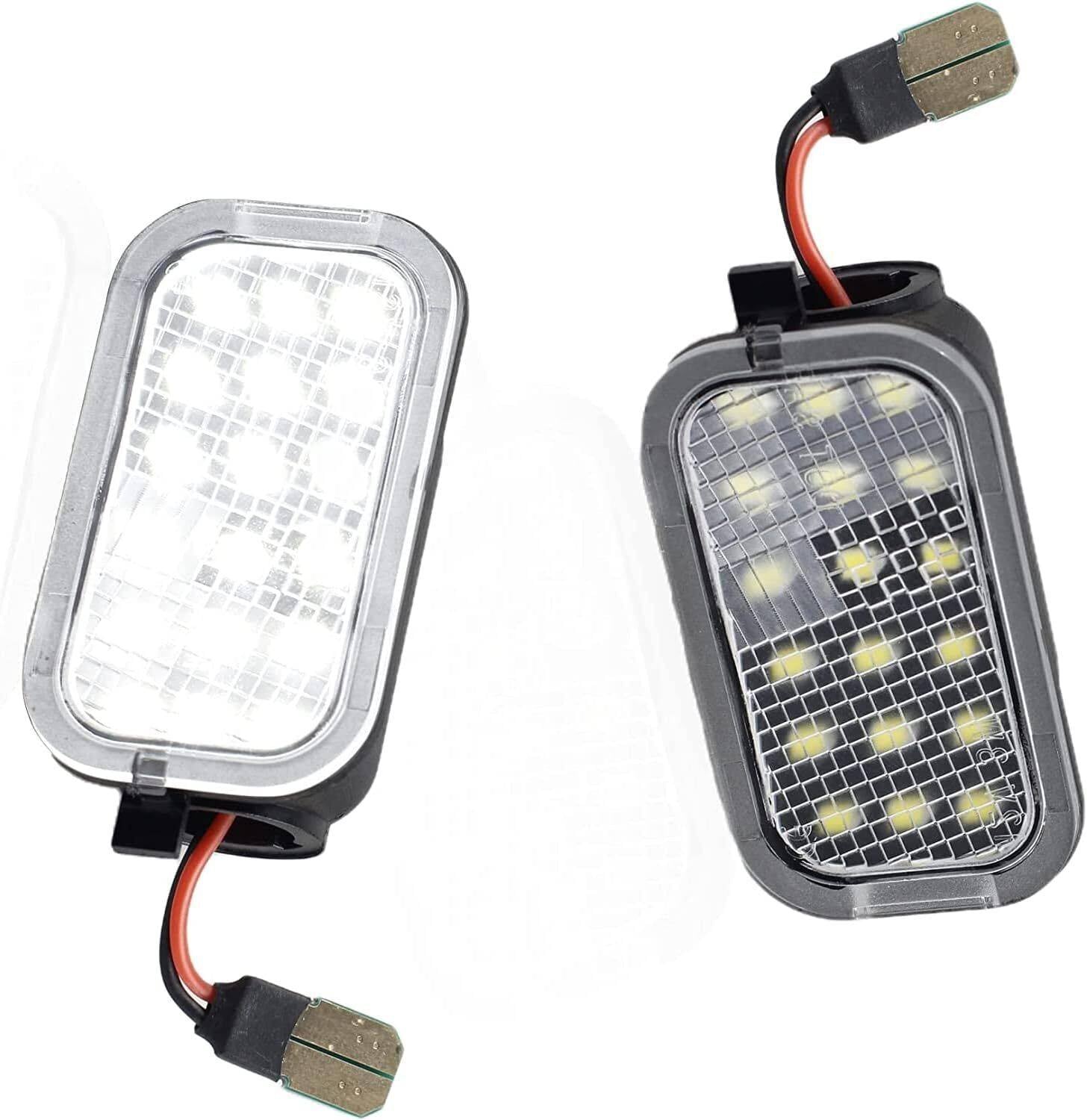 2X LED Side Mirror Puddle Lights for 07-14 Yukon Sierra Tahoe Avalanche Escalade