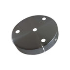 Satin Nickel Multi-Outlet Ceiling Rose — 120mm