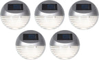 3 X Solar Led Step Fence Wall Path Lights Outdoor Garden Lights Waterproof Auto