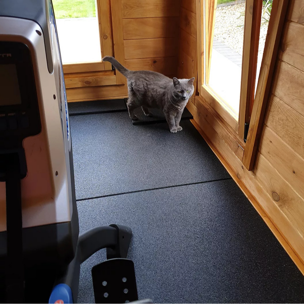20mm Heavy-Duty Rubber Gym Flooring