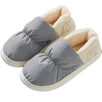 Padded House Slippers with Thick Sole