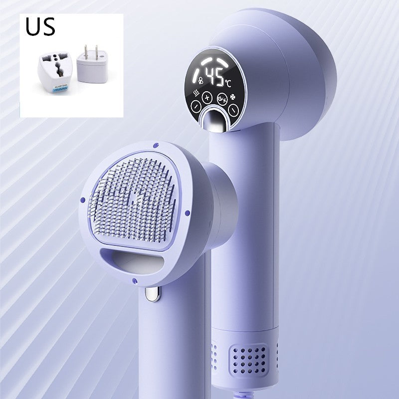 Smart Silent Pet Hair Dryer & Grooming Comb