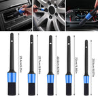 Car Cleaning Kit, 16PCS Exterior and Interior Car Washing Products, Wheel Brush, Bucket, Air Vent Brush, Washing Gloves, Sponges, Window Scraper, Duster, Detail Brush