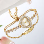 Diamond Flower Chain Women's Watch