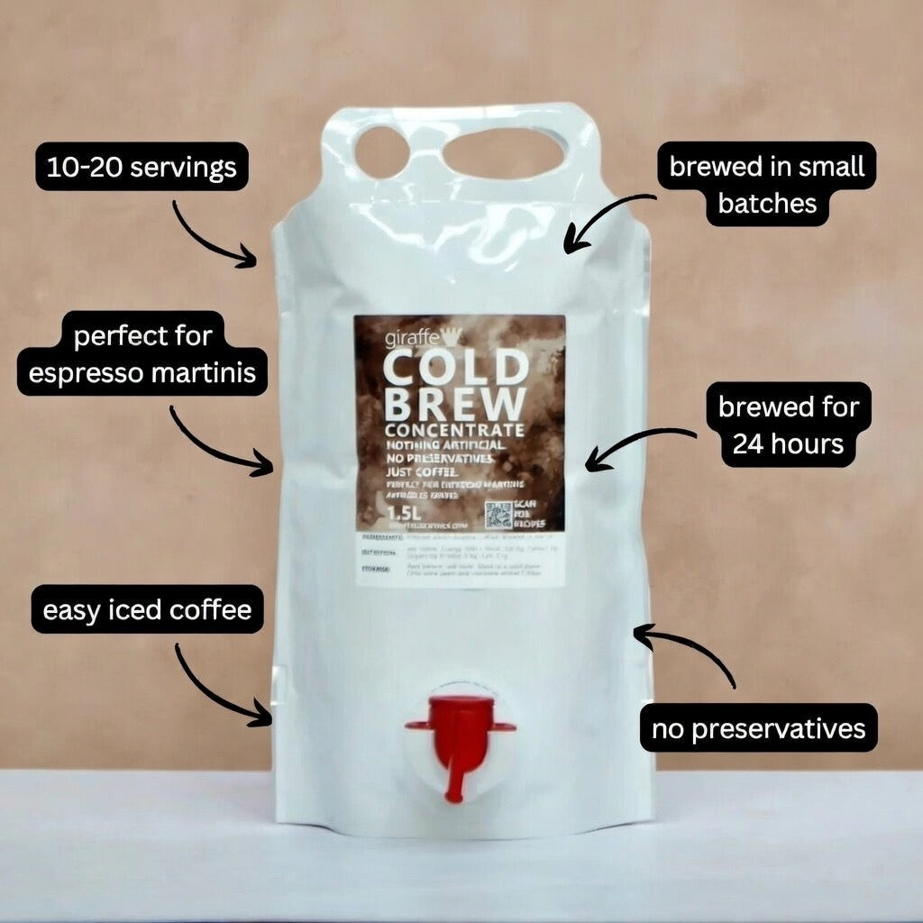 Cold Brew Coffee Concentrate — 1.5L