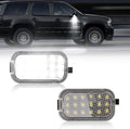 2X LED Side Mirror Puddle Lights for 07-14 Yukon Sierra Tahoe Avalanche Escalade