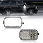 2X LED Side Mirror Puddle Lights for 07-14 Yukon Sierra Tahoe Avalanche Escalade