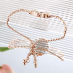 Diamond Flower Chain Women's Watch