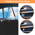 Dog Car Seat Cover for Back Seat, 2026 Upgraded 600D Heavy Duty Waterproof & Scratch-Resistant Dog Hammock for Car, Back Seat Pet Cover for Dogs with Sedan, Trucks and Suvs, Standard, Black
