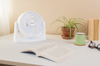 PEDESTAL COOLING FAN DESK FANS ADJUSTABLE STAND STANDING HOME OFFICE by Nuovva
