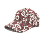 Paisley Print Baseball Cap