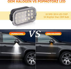 2X LED Side Mirror Puddle Lights for 07-14 Yukon Sierra Tahoe Avalanche Escalade