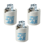 White Ceramic E27 Pendant Lamp Holder