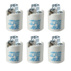 White Ceramic E27 Pendant Lamp Holder
