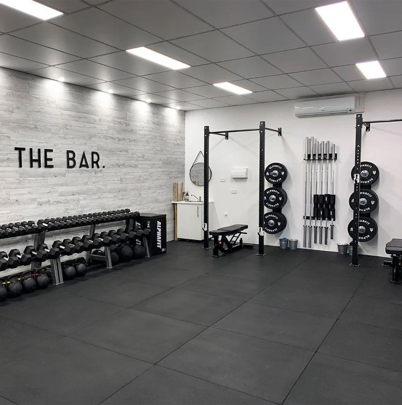 20mm Heavy-Duty Rubber Gym Flooring