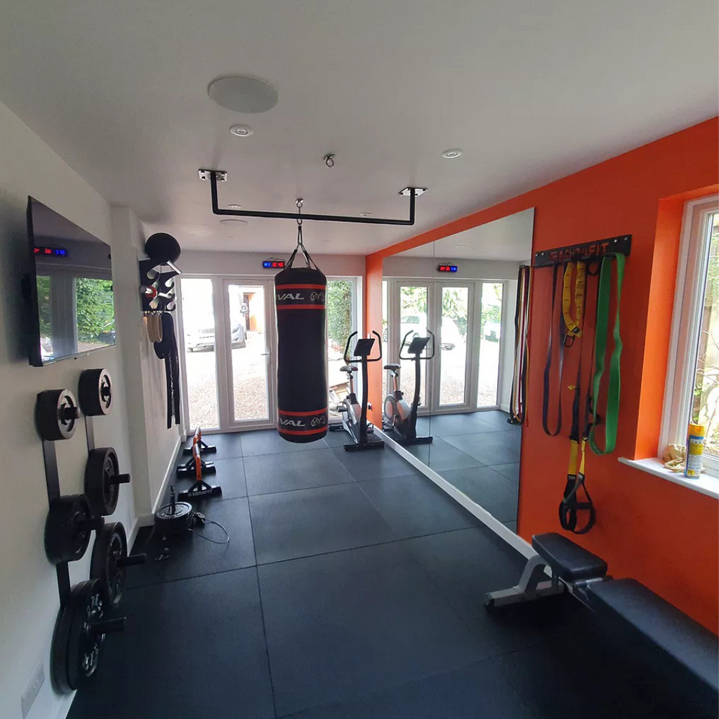 20mm Heavy-Duty Rubber Gym Flooring