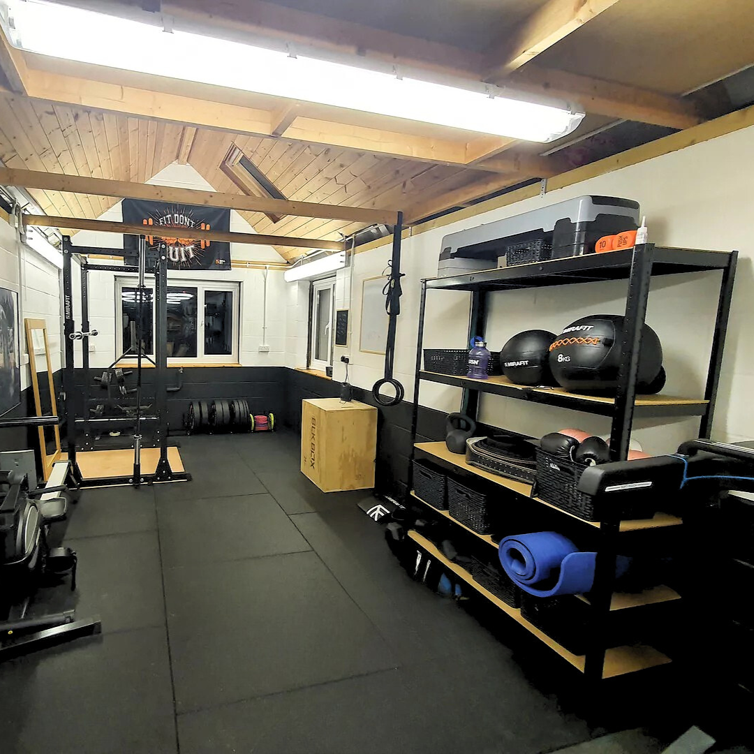 20mm Heavy-Duty Rubber Gym Flooring