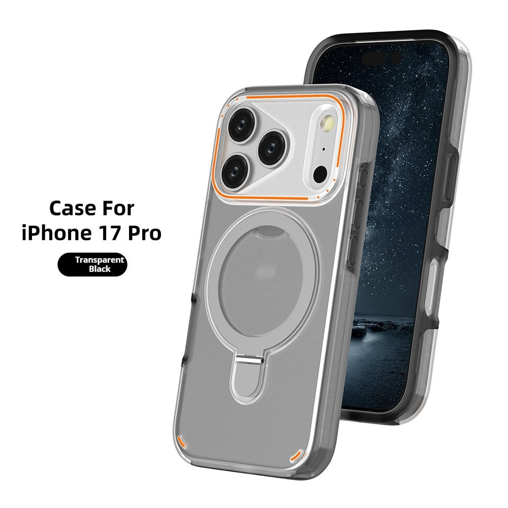 Magnetic Matte Phone Case with Stand — iPhone 17 Pro/Max