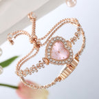 Diamond Flower Chain Women's Watch