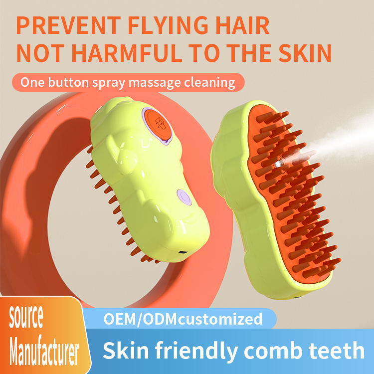 Electric Spray Grooming Comb for Dogs & Cats