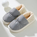 Padded House Slippers with Thick Sole