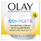 Face Moisturizer by  Complete All Day UV Moisture Cream, SPF 15, Normal Skin, 2 Ounce (Pack of 3)