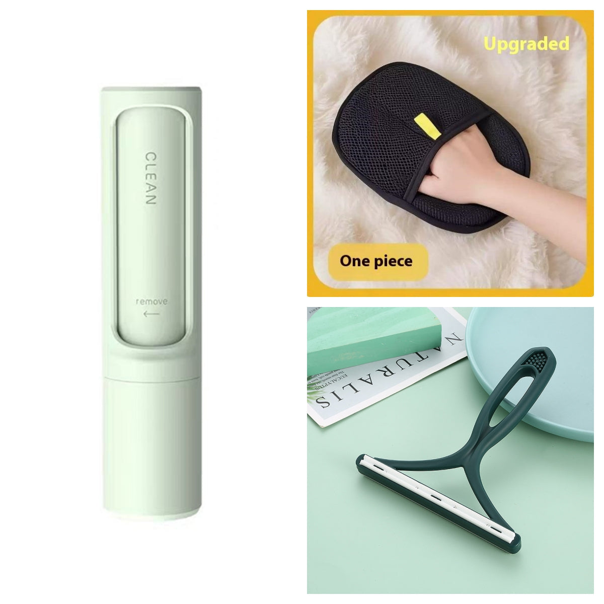 2-in-1 Pet Hair Remover & Lint Roller