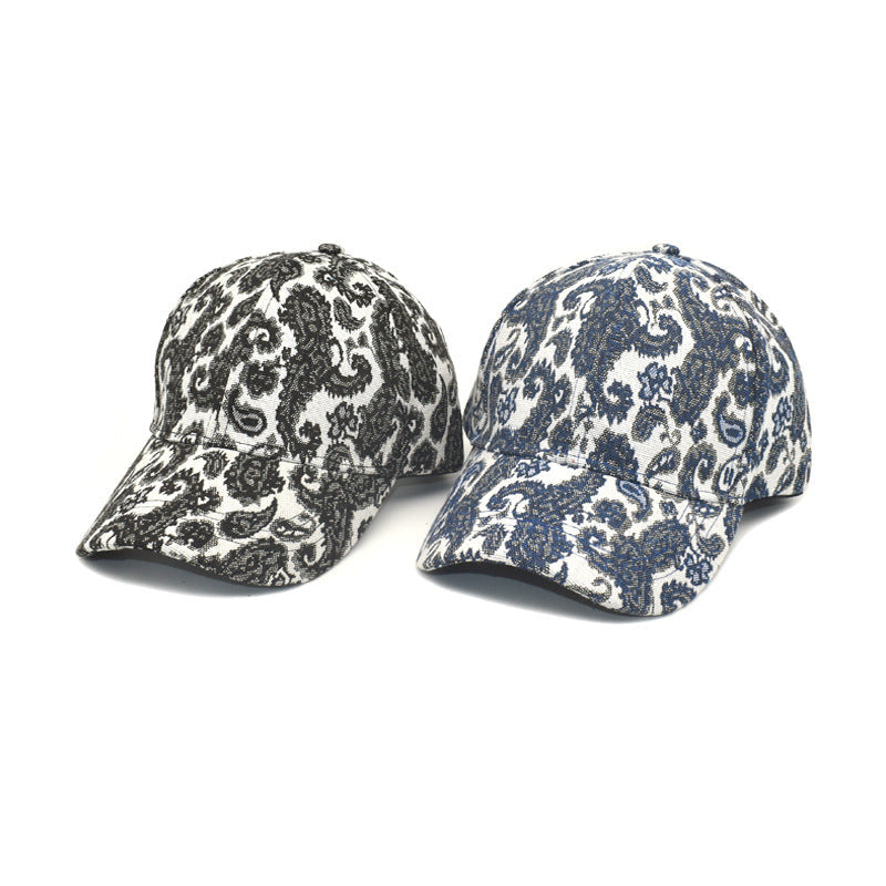 Paisley Print Baseball Cap