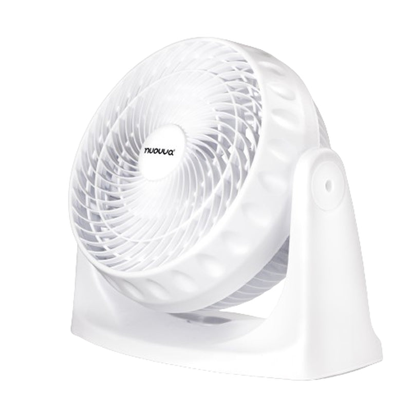 PEDESTAL COOLING FAN DESK FANS ADJUSTABLE STAND STANDING HOME OFFICE by Nuovva