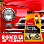 MO-05674 California Gold Carnauba Wash and Wax Car Shampoo, 64 Oz.