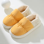 Padded House Slippers with Thick Sole