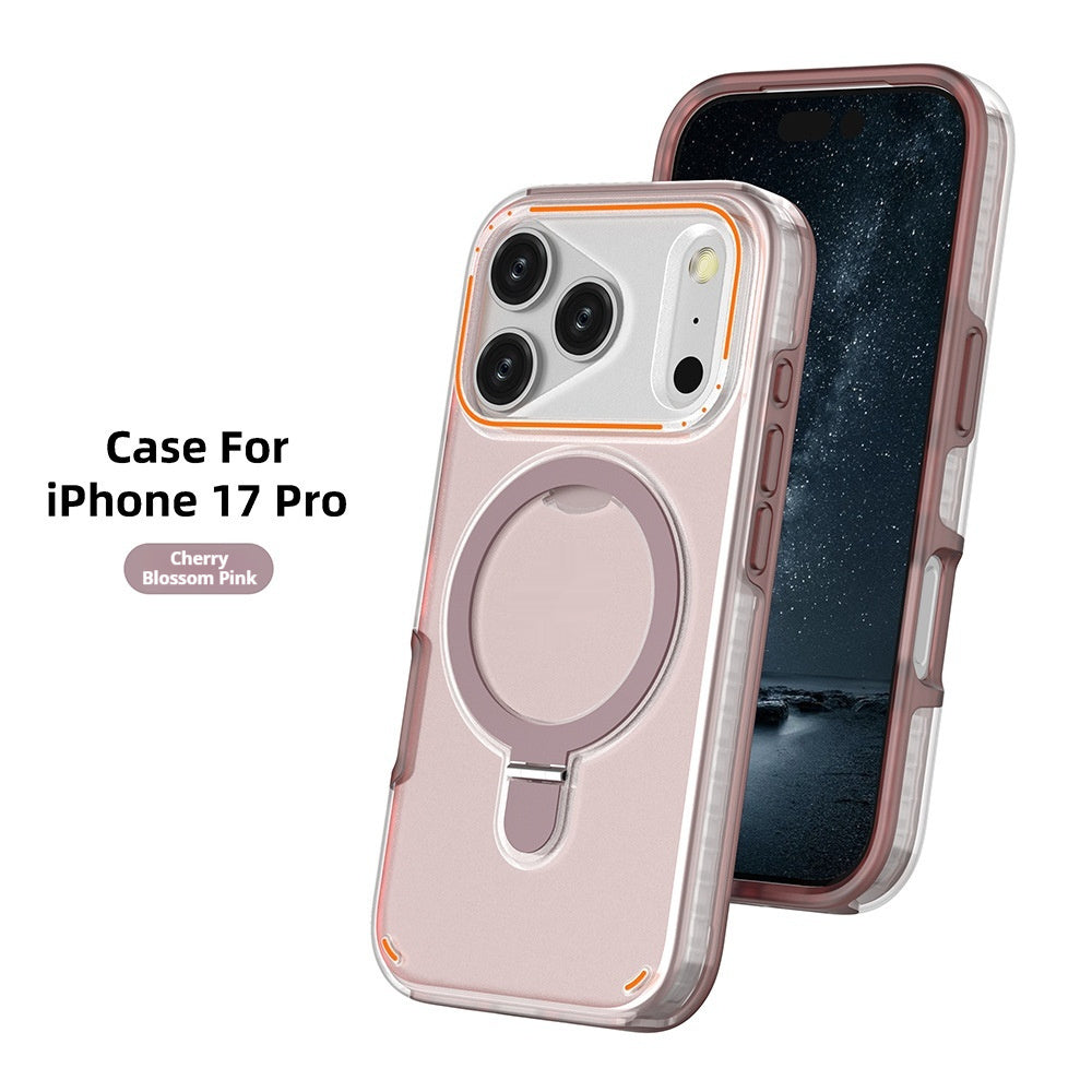 Magnetic Matte Phone Case with Stand — iPhone 17 Pro/Max