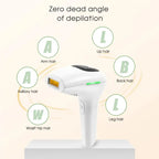 Professional Laser Epilator IPL Hair Removal Body Bikini Leg Depilatory Devic 900,000 Flashes 5 Levels Epilator Painless Electric Epilator Machine